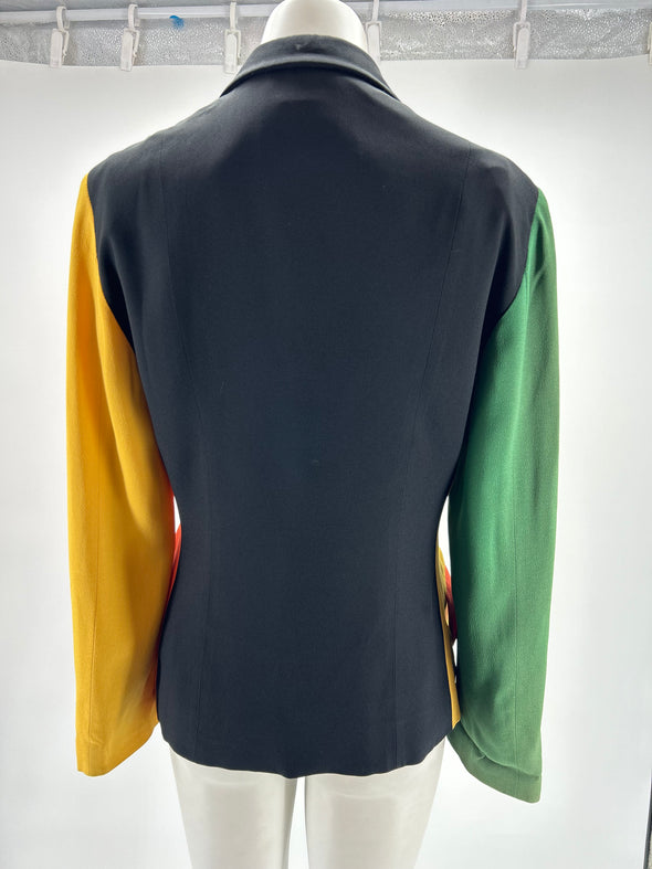 Veste de tailleur multicolore