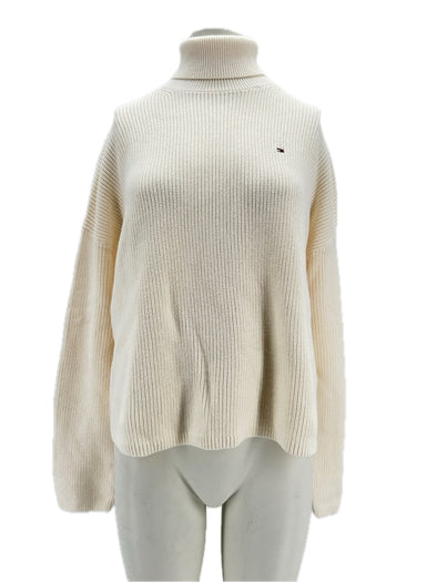 Pull col roulé
