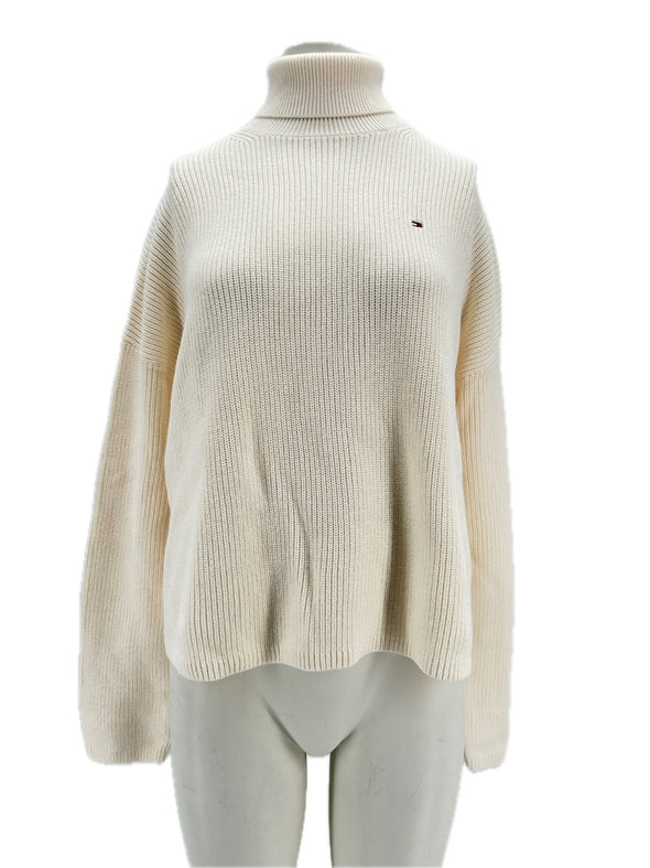 Pull col roulé