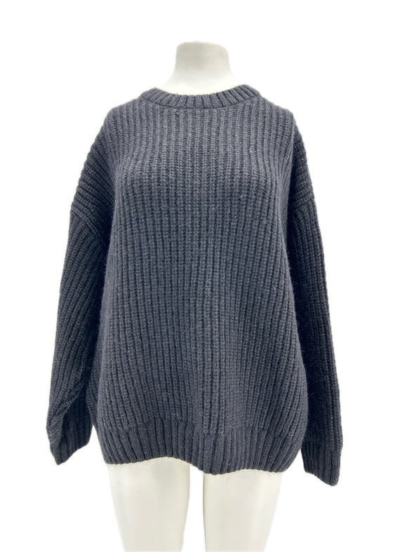 Pull en laine noir