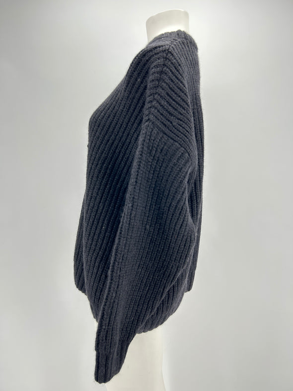 Pull en laine noir