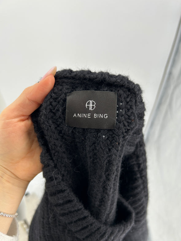 Pull en laine noir