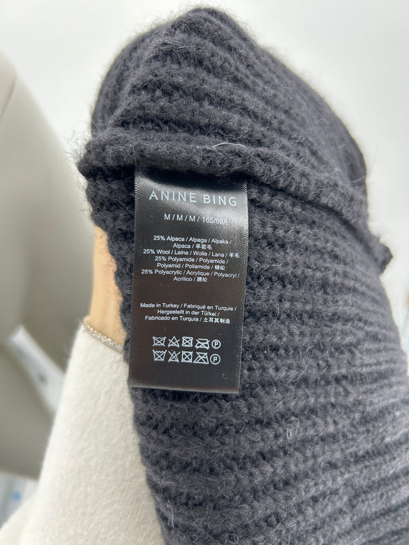 Pull en laine noir
