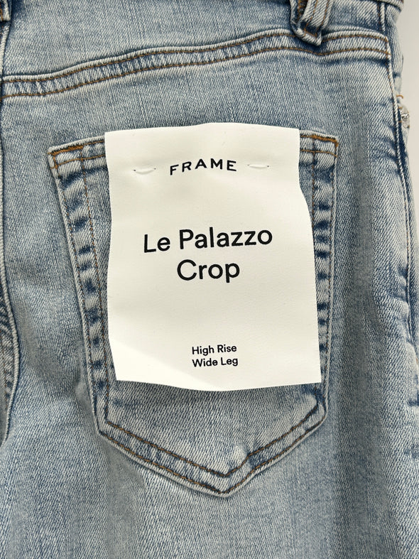 Jean bleu "Le Palazzo crop"