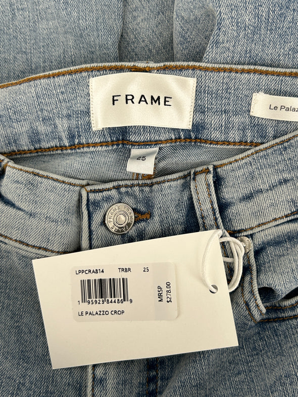 Jean bleu "Le Palazzo crop"