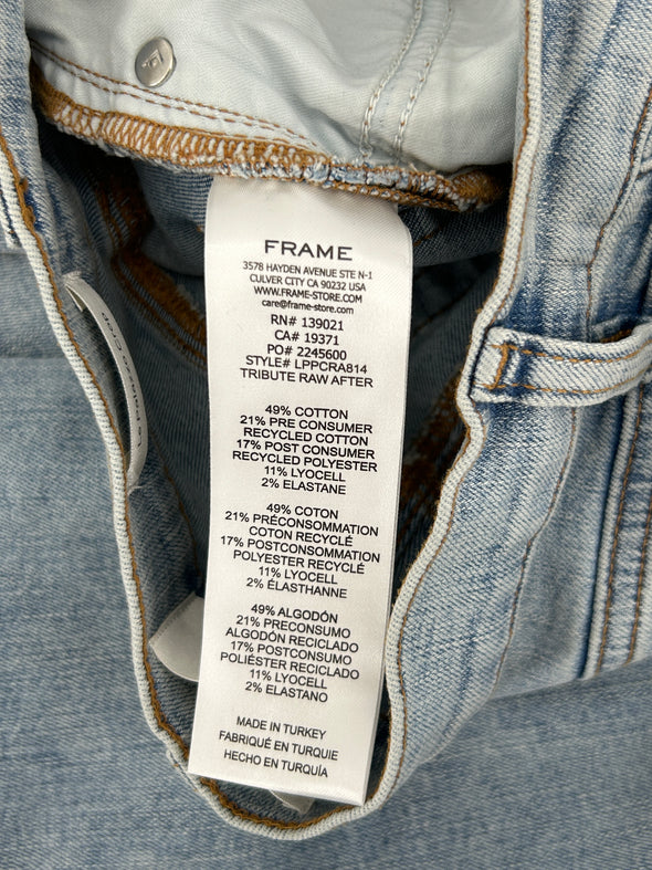 Jean bleu "Le Palazzo crop"