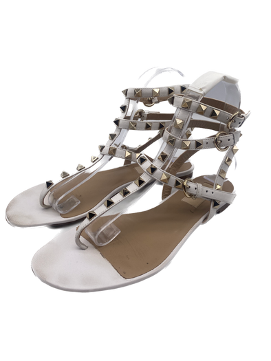 Sandales "Rockstud" en cuir