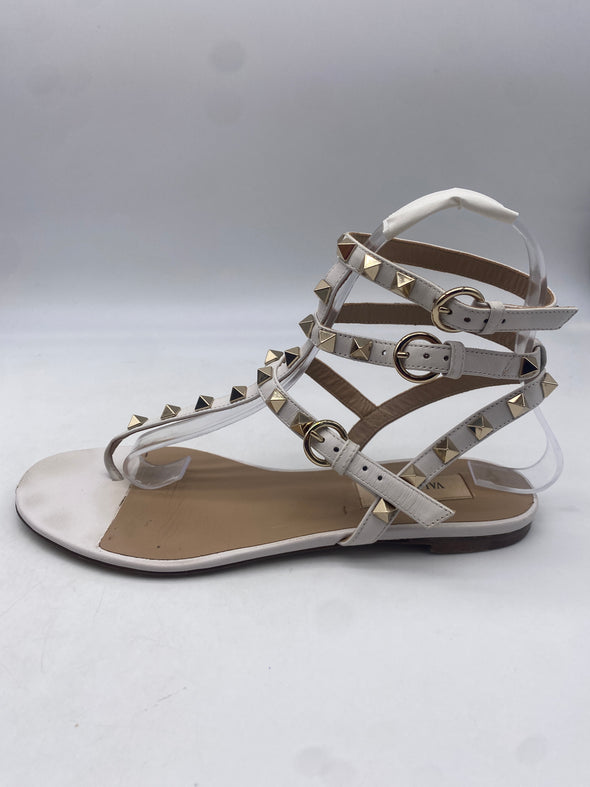 Sandales "Rockstud" en cuir