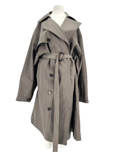 Trench-coat gris "MAVIS"