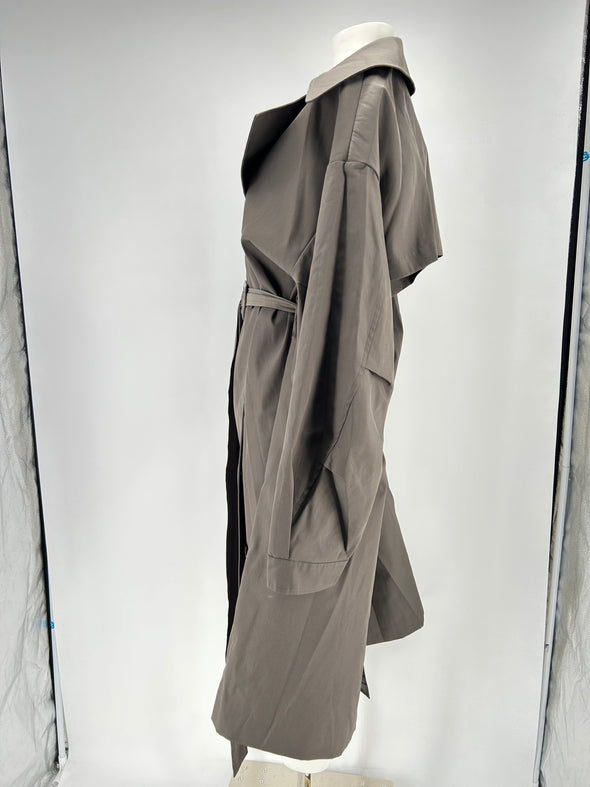 Trench-coat gris "MAVIS"