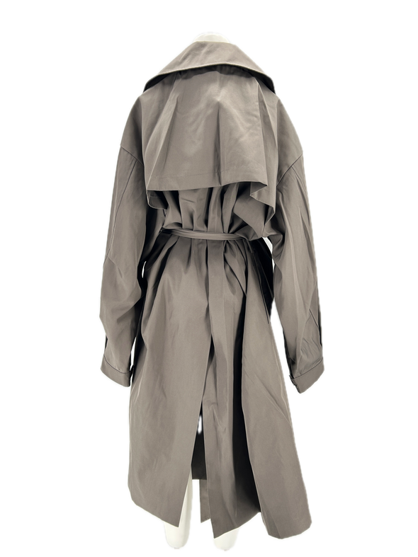 Trench-coat gris "MAVIS"