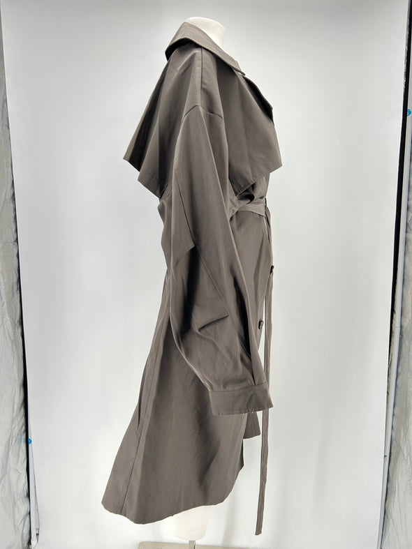 Trench-coat gris "MAVIS"