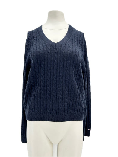 Pull en laine marine