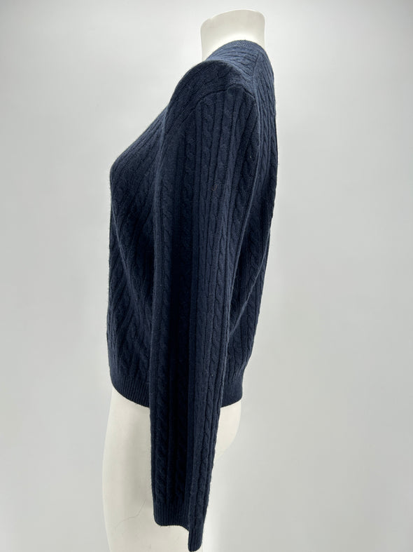 Pull en laine marine