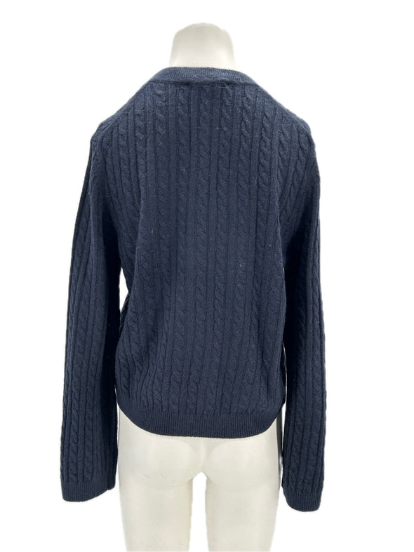 Pull en laine marine