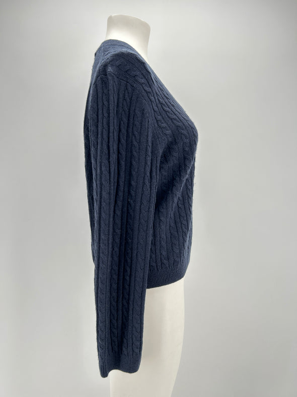 Pull en laine marine