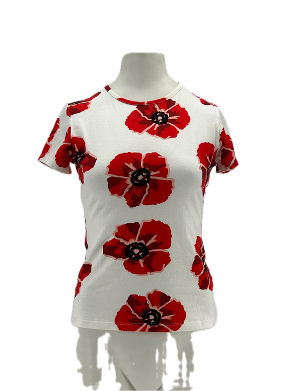 Tee-shirt à fleurs