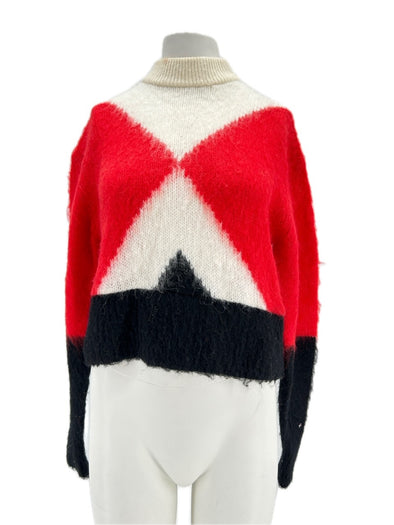 Pull tricolore