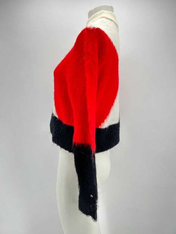 Pull tricolore