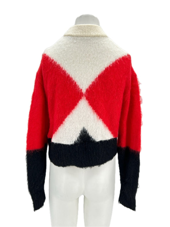 Pull tricolore