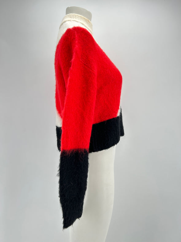 Pull tricolore