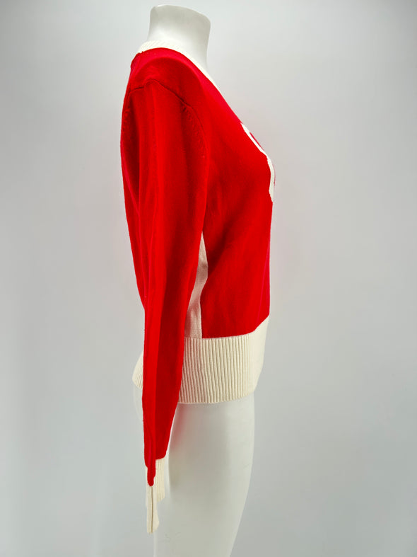 Pull-over bicolore
