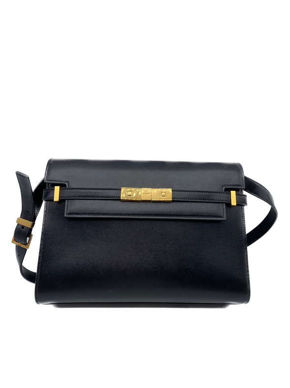 Sac à main "Manhattan" en cuir noir