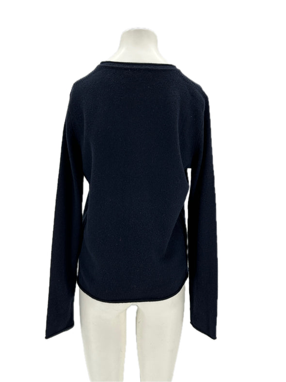 Pull en laine marine