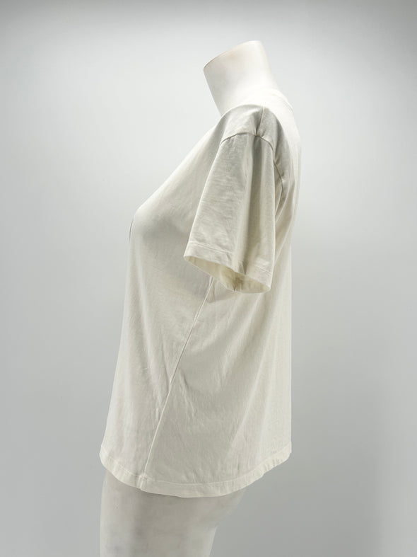 T-shirt blanc imprimé