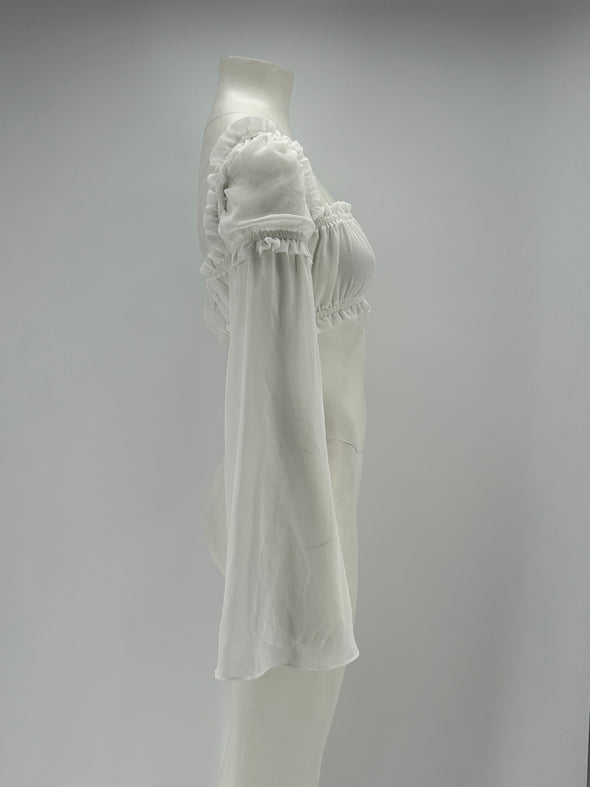 Top crop blanc