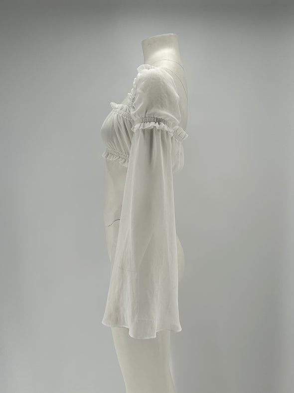Top crop blanc