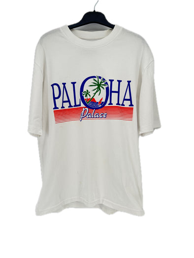 T-shirt blanc avec imprimé