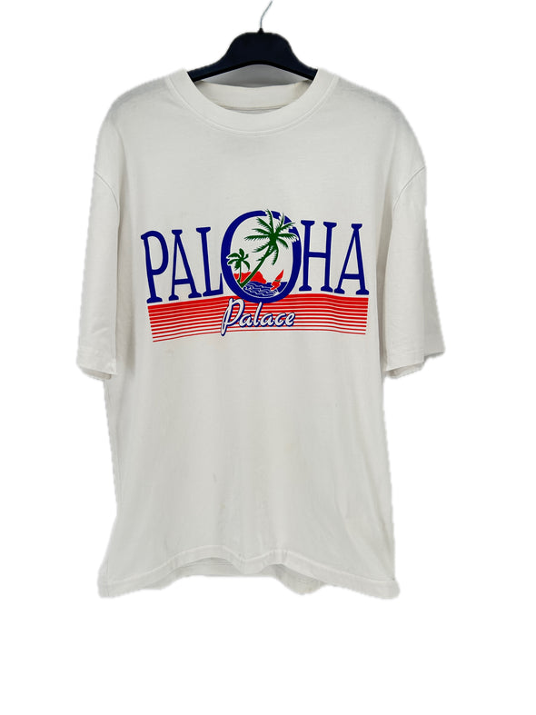 T-shirt blanc avec imprimé