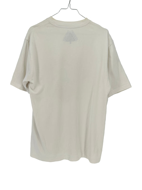 T-shirt blanc avec fraise