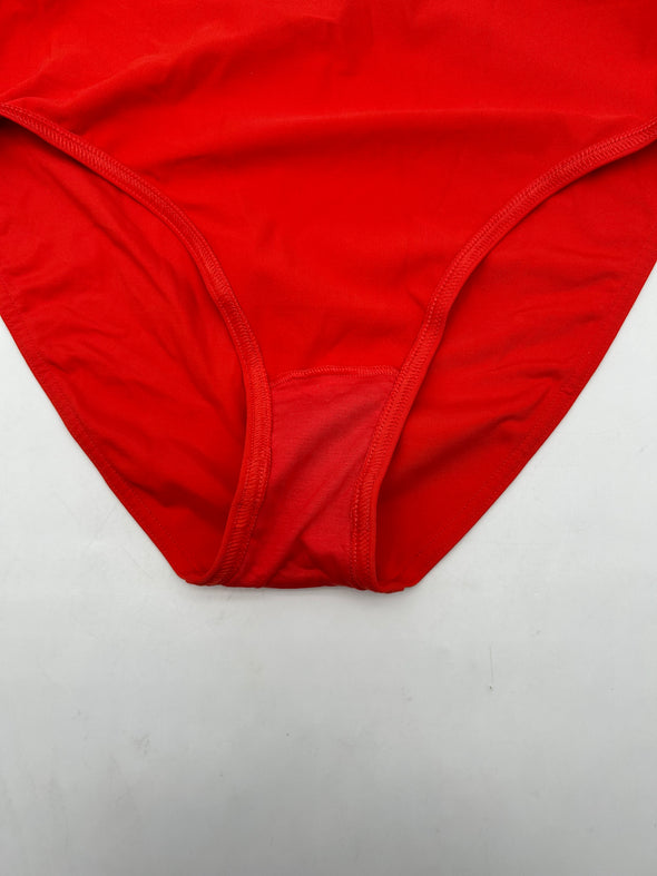 Maillot de bain deux pièces rouge