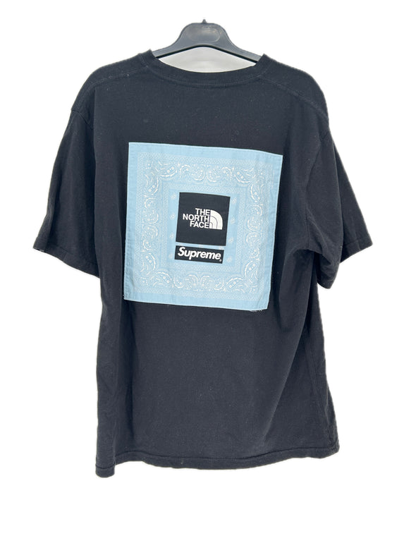 T-shirt noir imprimé