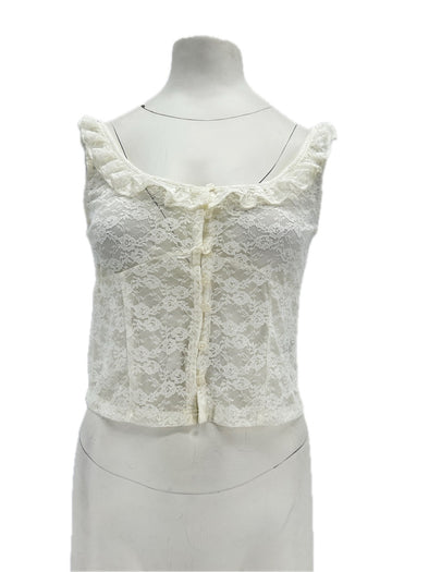 Top en dentelle