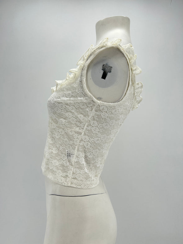 Top en dentelle