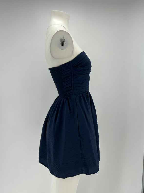 Robe bustier marine