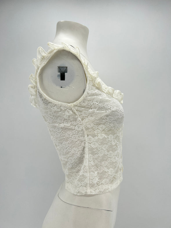 Top en dentelle