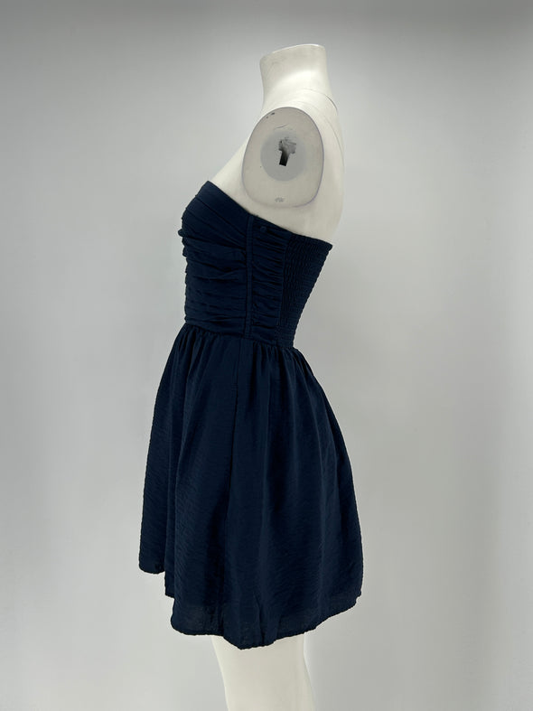 Robe bustier marine