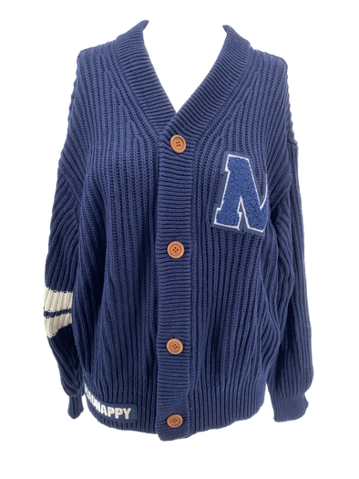 Cardigan bleu