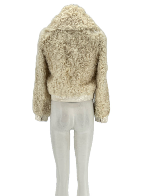 Veste en shearling