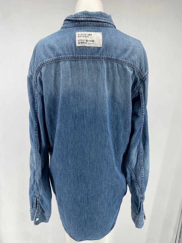 Chemise en denim