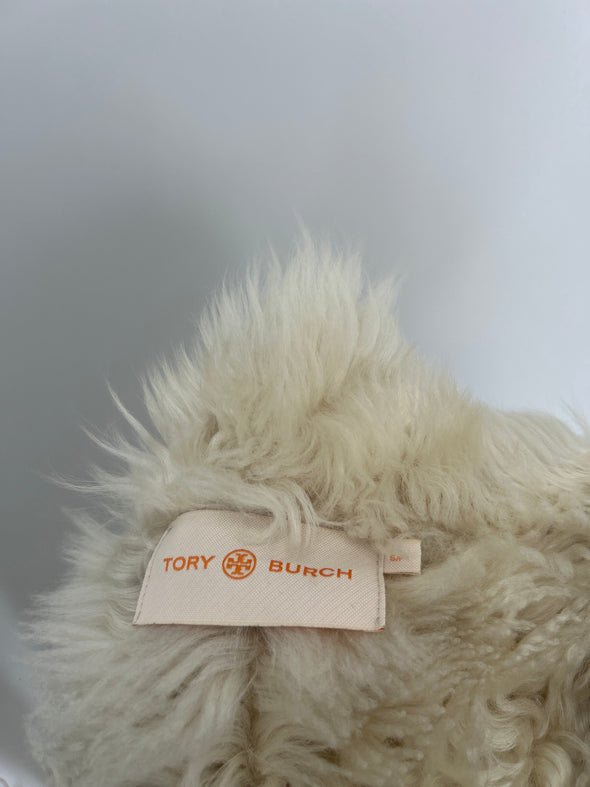 Peau lainée blanche