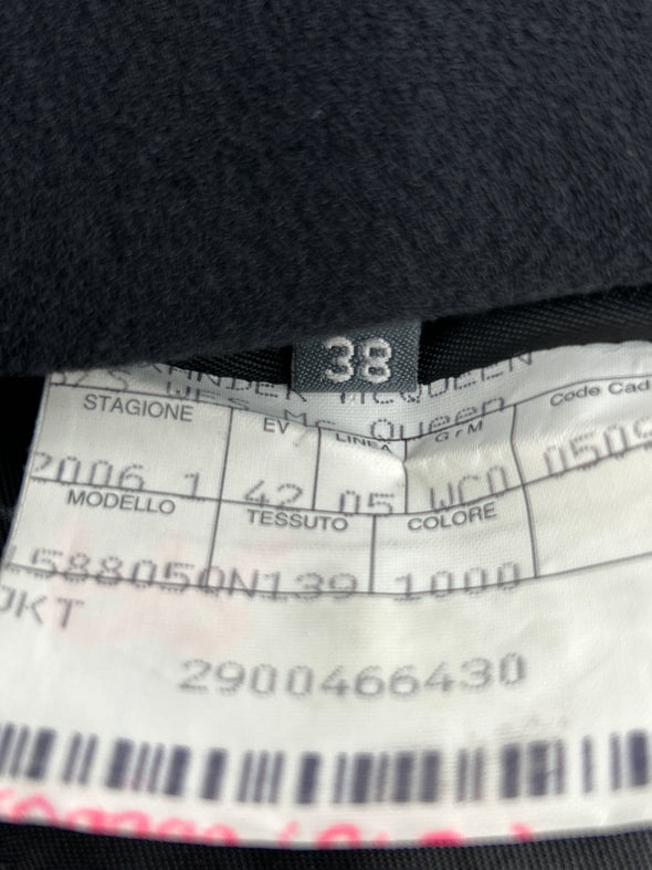 Veste de tailleur cintrée noire