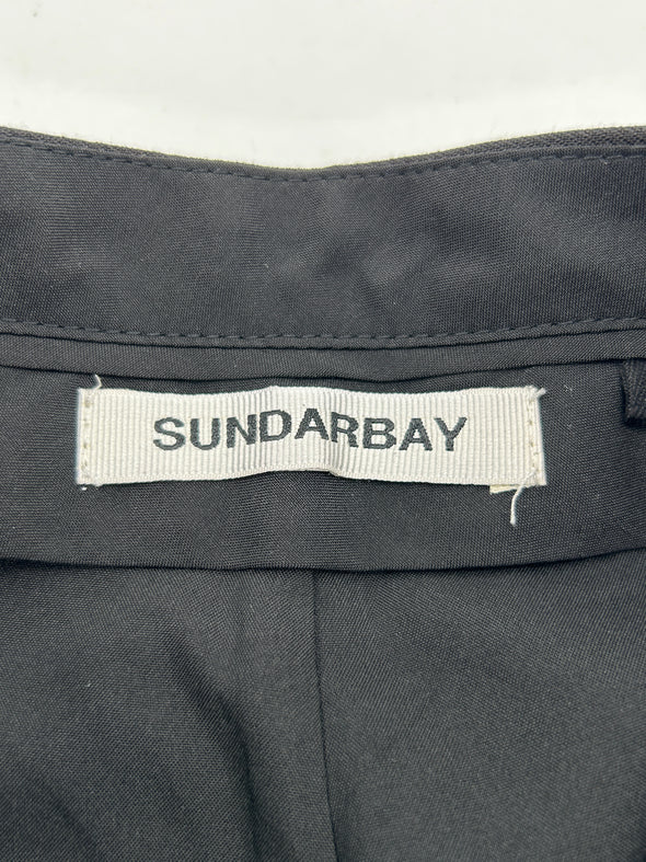 Pantalon noir large