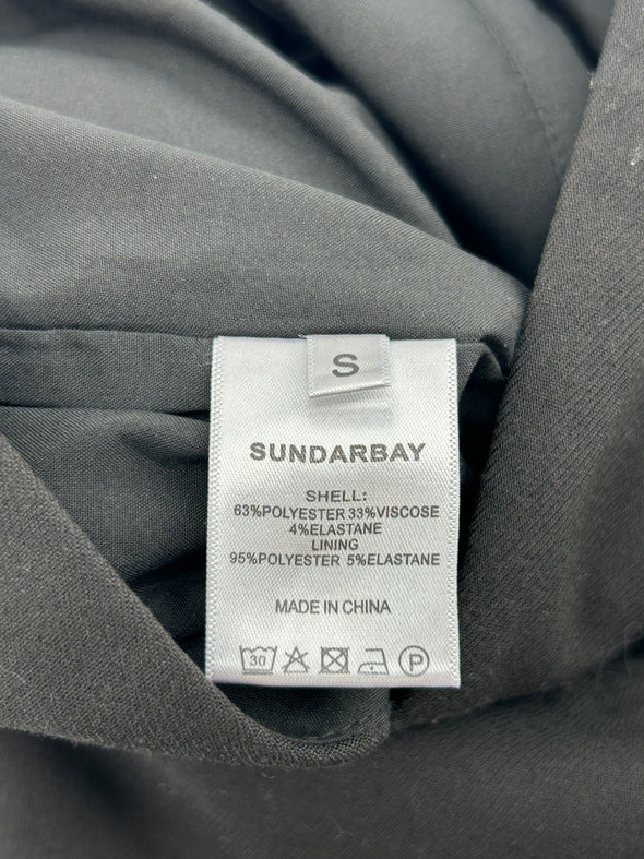 Pantalon noir large