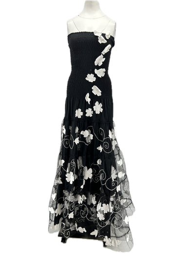 Robe bustier noire