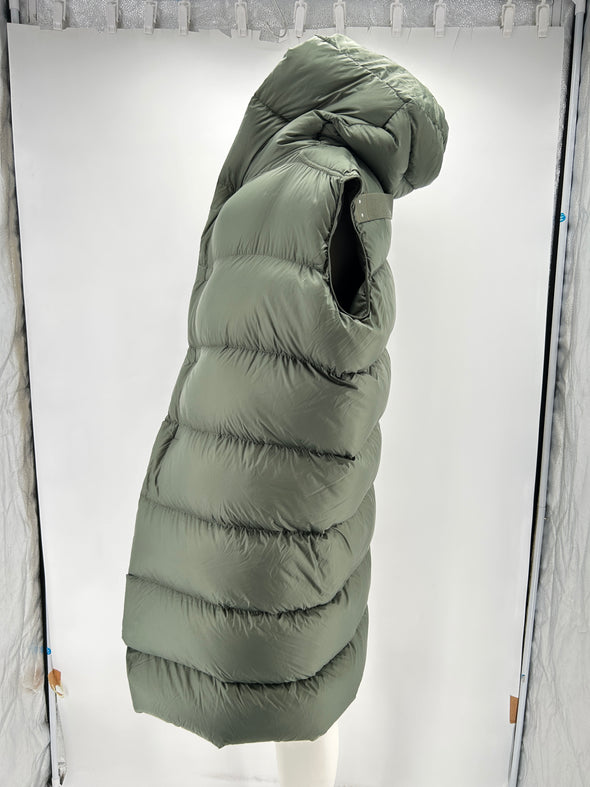 Doudoune sans manches kaki